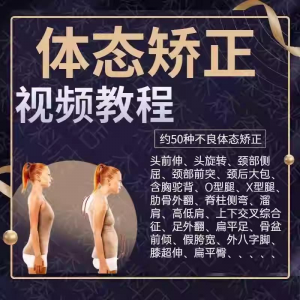 体态矫正运动评估视频教学课程健身身材管理纠正锻炼恢复教程-三合淘宝虚拟仓
